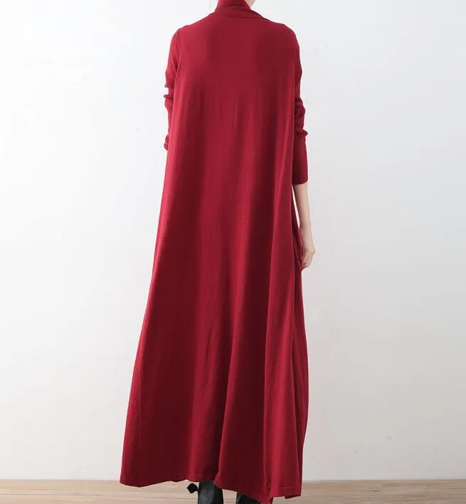 A-line Knit Long Women Dresses AMT962328