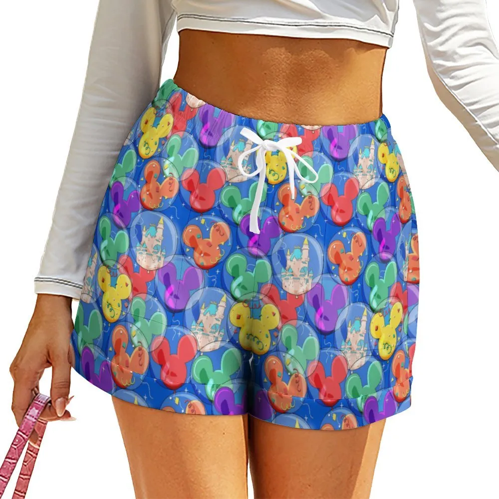 Balloon Collector Women's High-Waisted Loose Shorts With Pockets