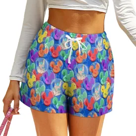 Balloon Collector Women's High-Waisted Loose Shorts With Pockets