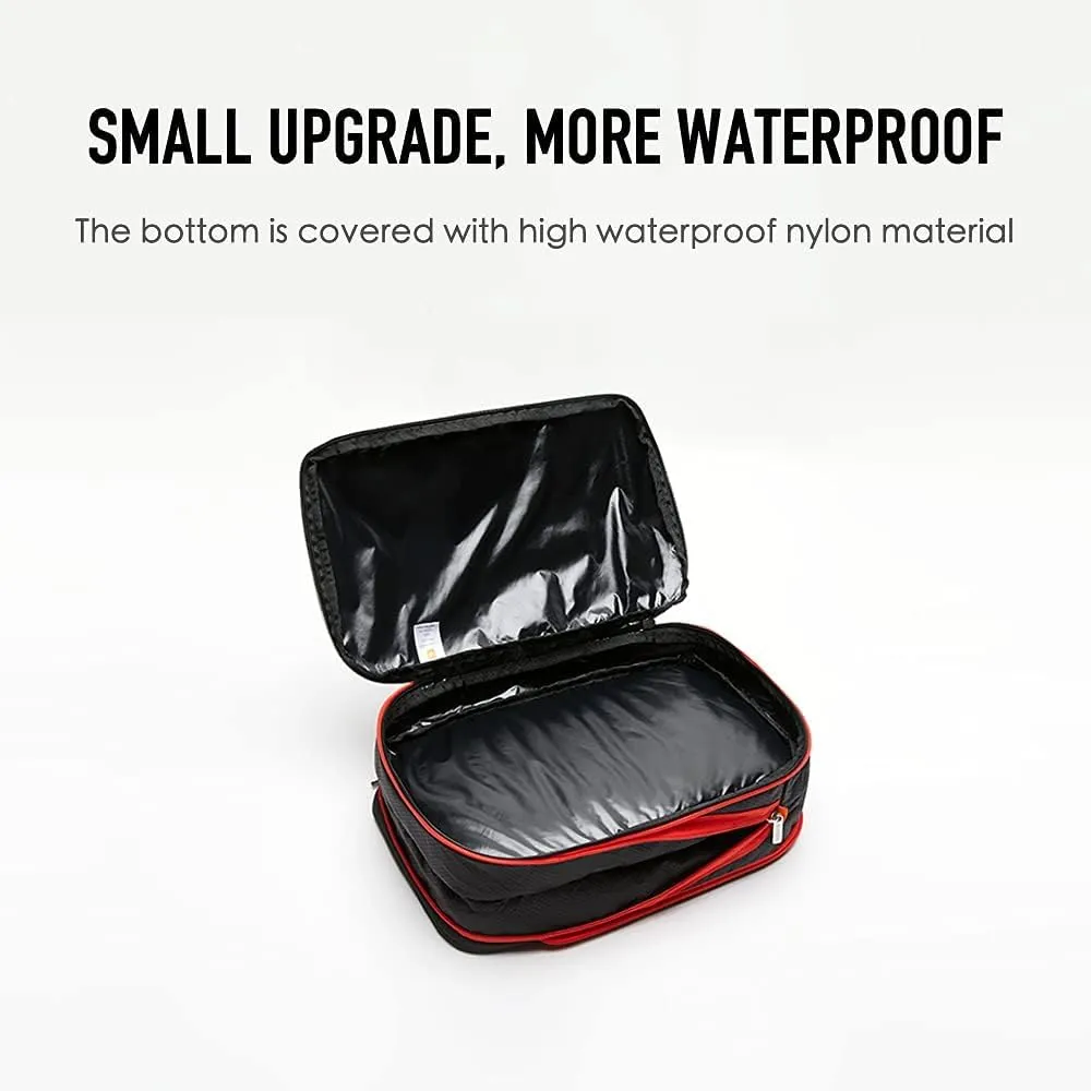BeeNesting Waterproof Compression Packing Cubes 5/6/8 sets, Large Travel Packing organizers for Carry on Luggage, 2 Sides Expandable Storage Bags (Dark Green, G5set)