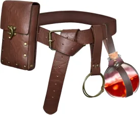 Belt Pouch Waist Bag, Fanny Pack Steampunk Phone Holder Womens Mens for Medieval Renaissance Costume Cosplay Accessories