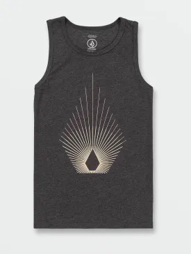 Big Boys Blister Tanks - Dark Black Heather