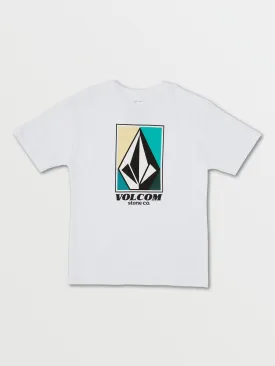 Big Boys Four Up Short Sleeve Shirt - White