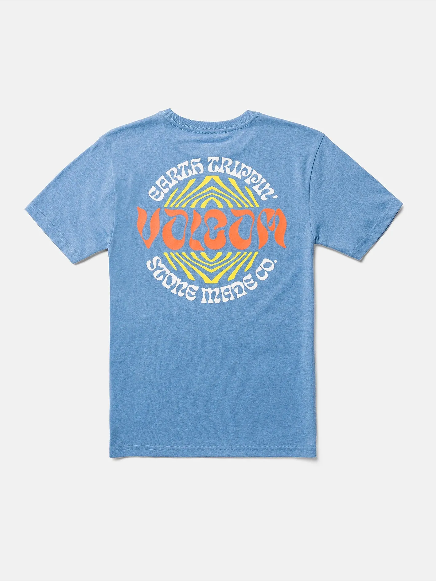 Big Boys Stoneature Short Sleeve Tee - Blue Bird Heather