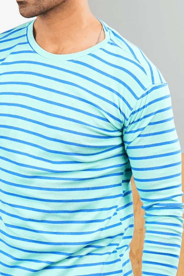 Blues Light Ribbed Sweatshirt