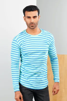 Blues Light Ribbed Sweatshirt