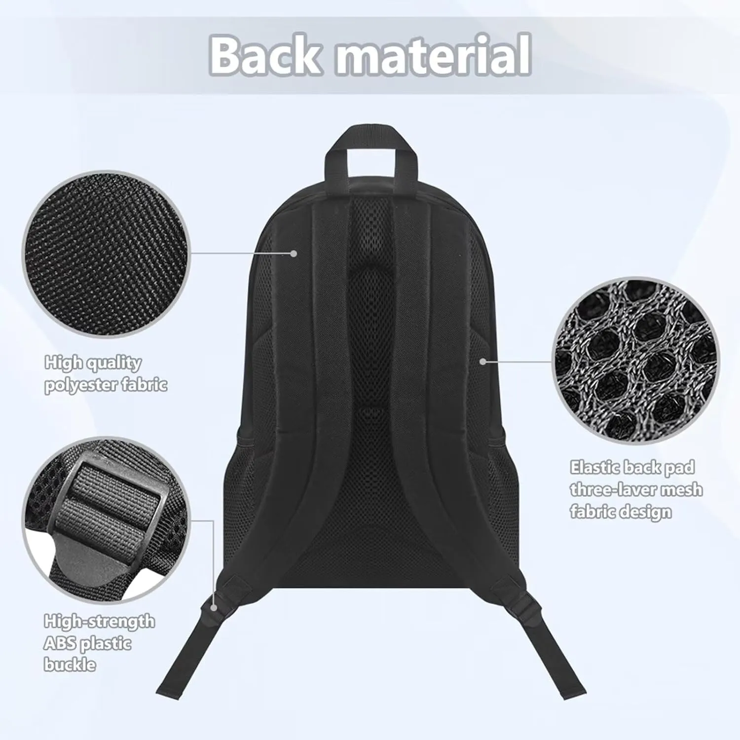 Boys Girls 3pcs Backpack with Lunch Bag & Pencil Pouch, Lightweight 16.9 In School Bag, Tote Lunch Box with Shoulder Strap, Suitable for School, Picnic Trips, Colorful Mushroom Star Print