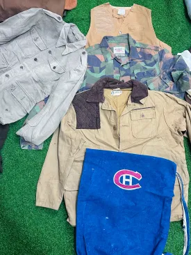 Branded old vintage jackets 10 pieces