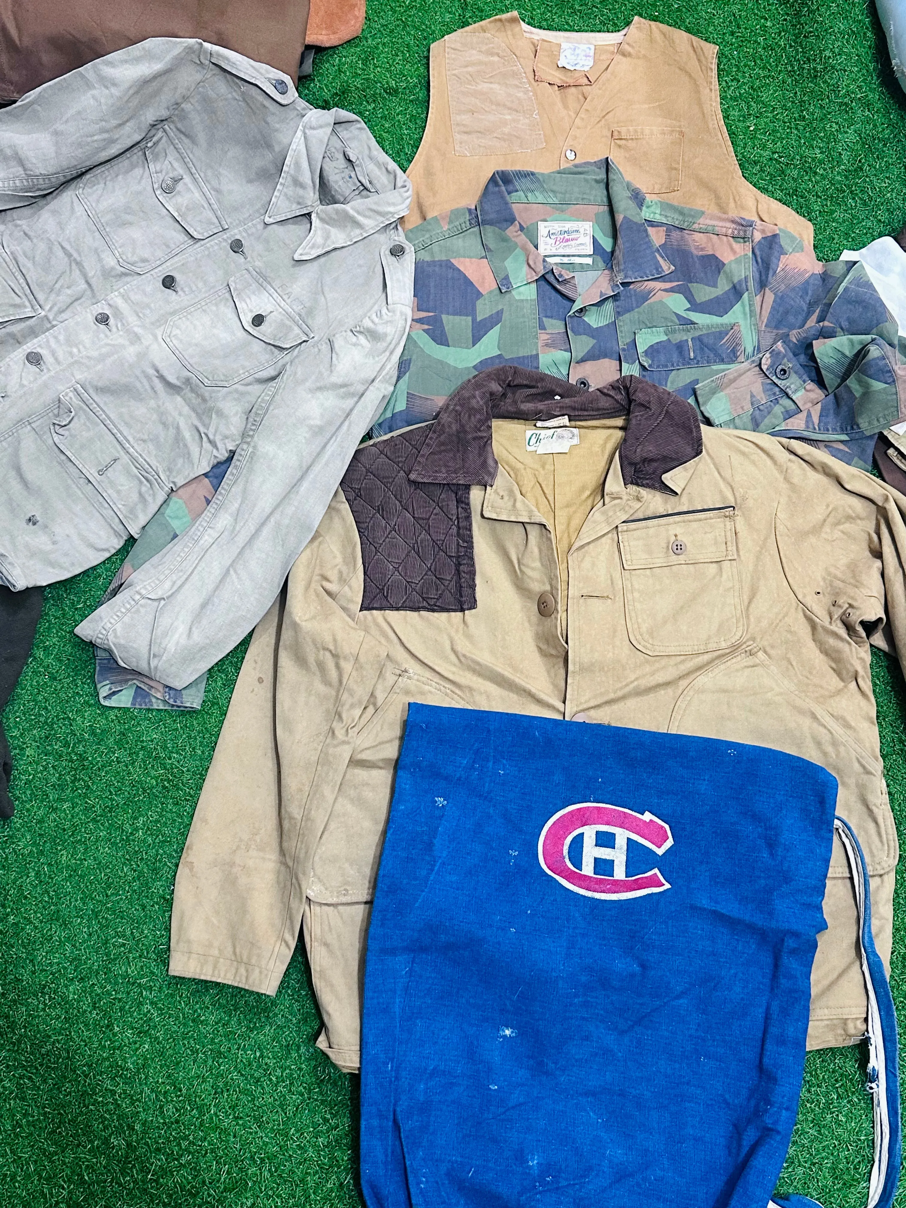Branded old vintage jackets 10 pieces
