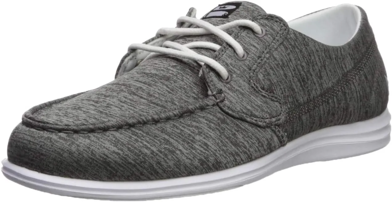 Brunswick Ladies Karma Bowling Shoes- Grey/White, 7.5