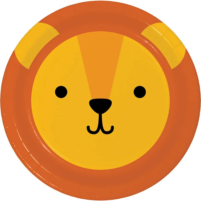 Bulk Pack of 16 Animal Faces Lipn Dinner Plates