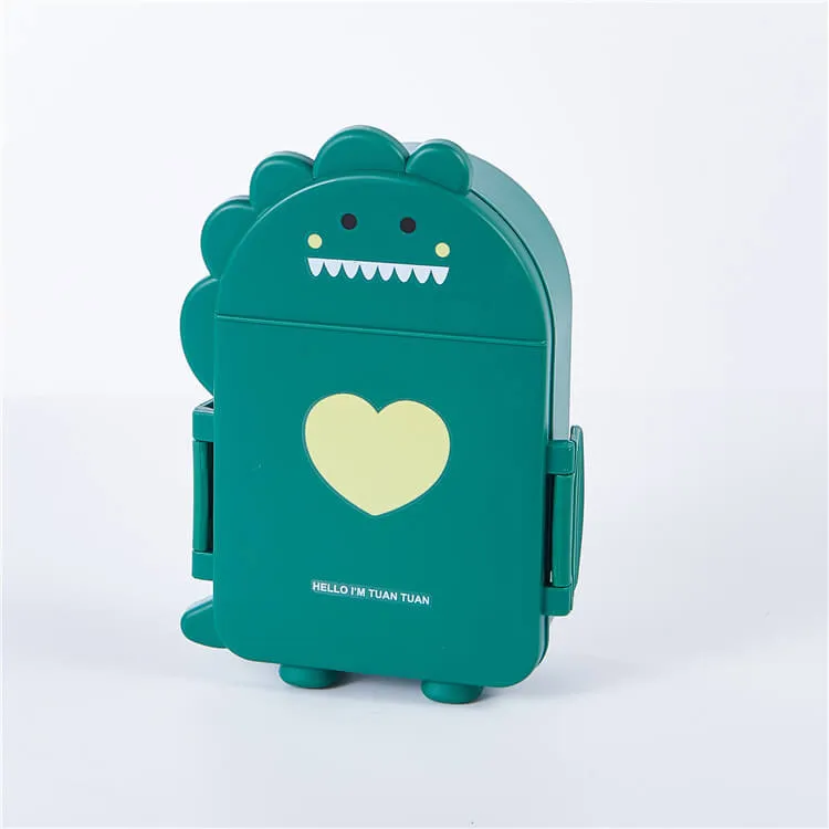 Cartoon Dinosaur Snack Box | Green