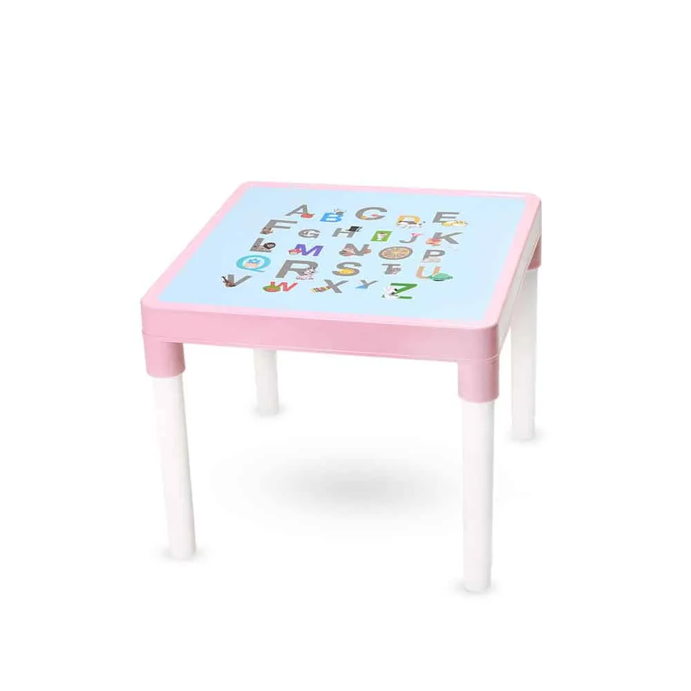 CHILDREN TABLE SET PINK