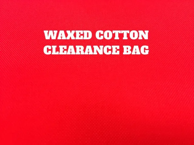 CLEARANCE BAG - L24 VENTILE COTTON