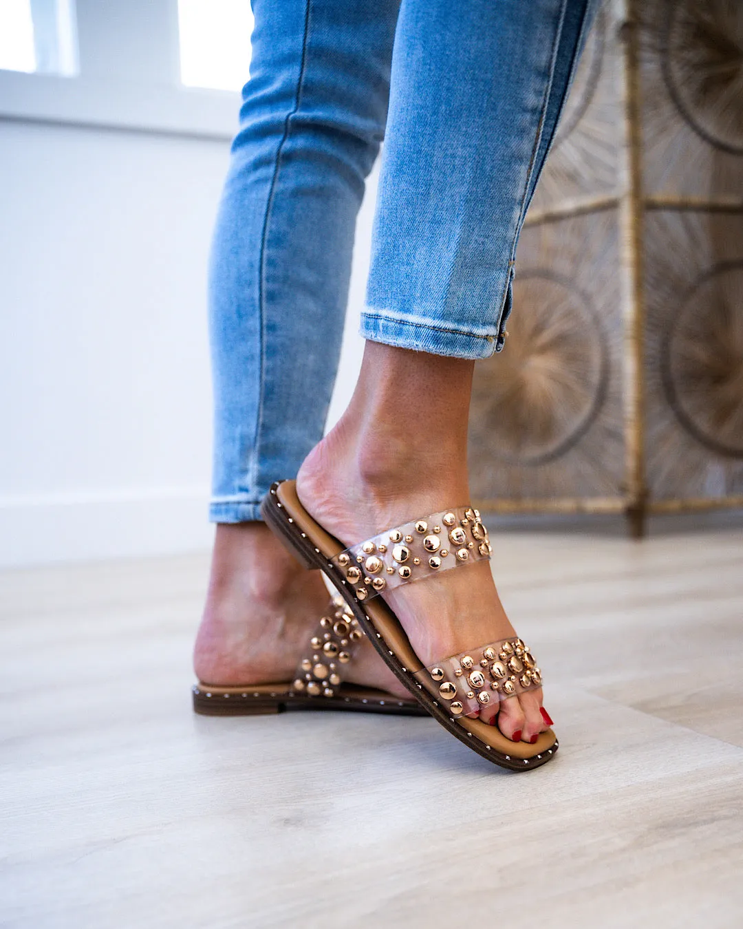Corkys Magnet Sandals - Clear FINAL SALE
