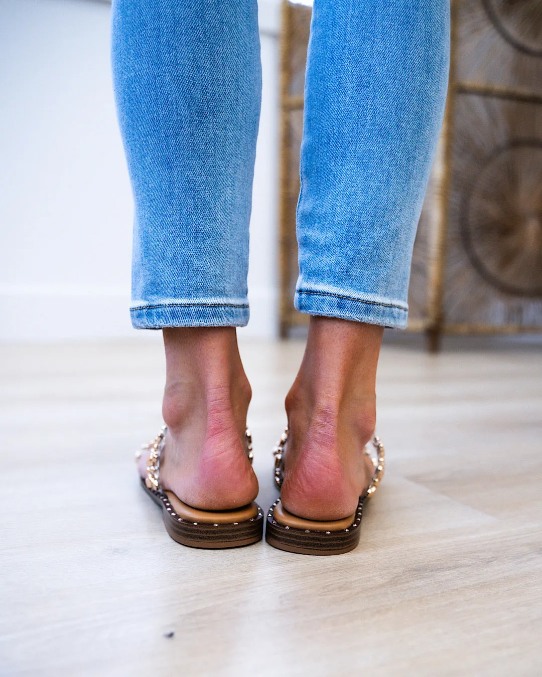 Corkys Magnet Sandals - Clear FINAL SALE