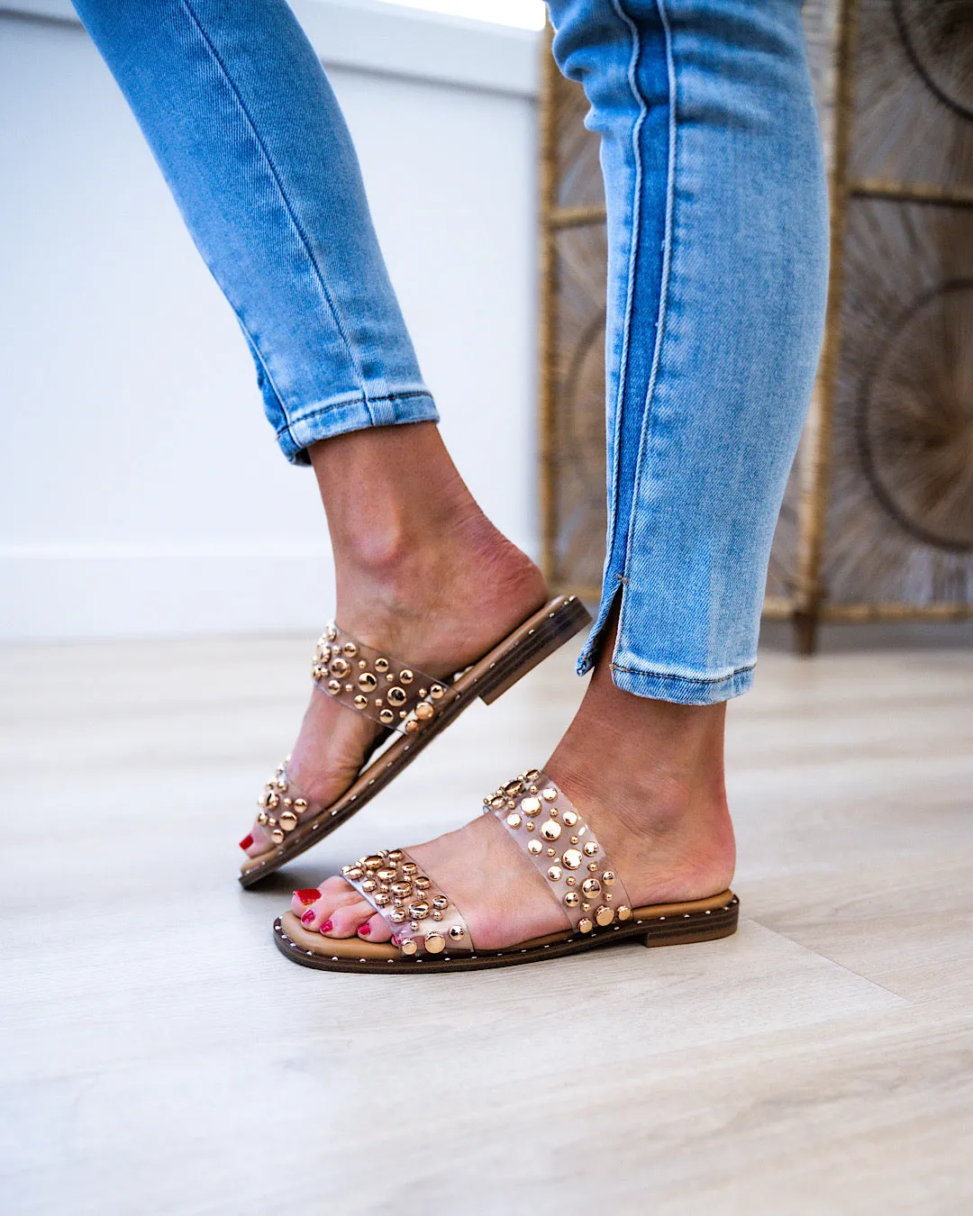 Corkys Magnet Sandals - Clear FINAL SALE