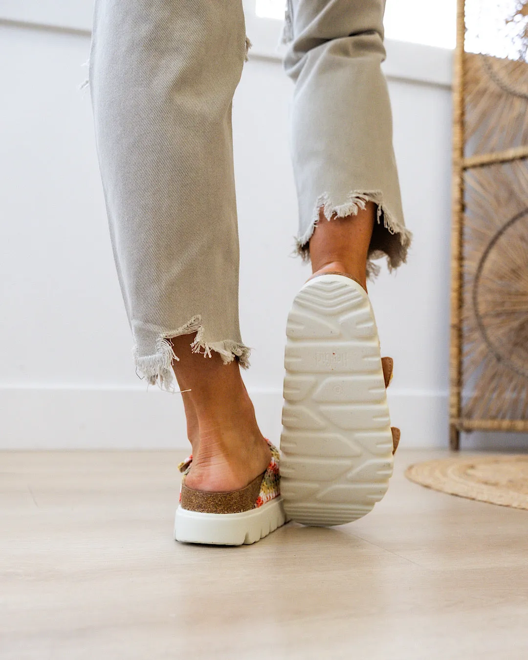 Corkys Rumor Has It Sandals - Natural Multi FINAL SALE
