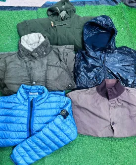 Cp & Stone island jackets 12 pieces