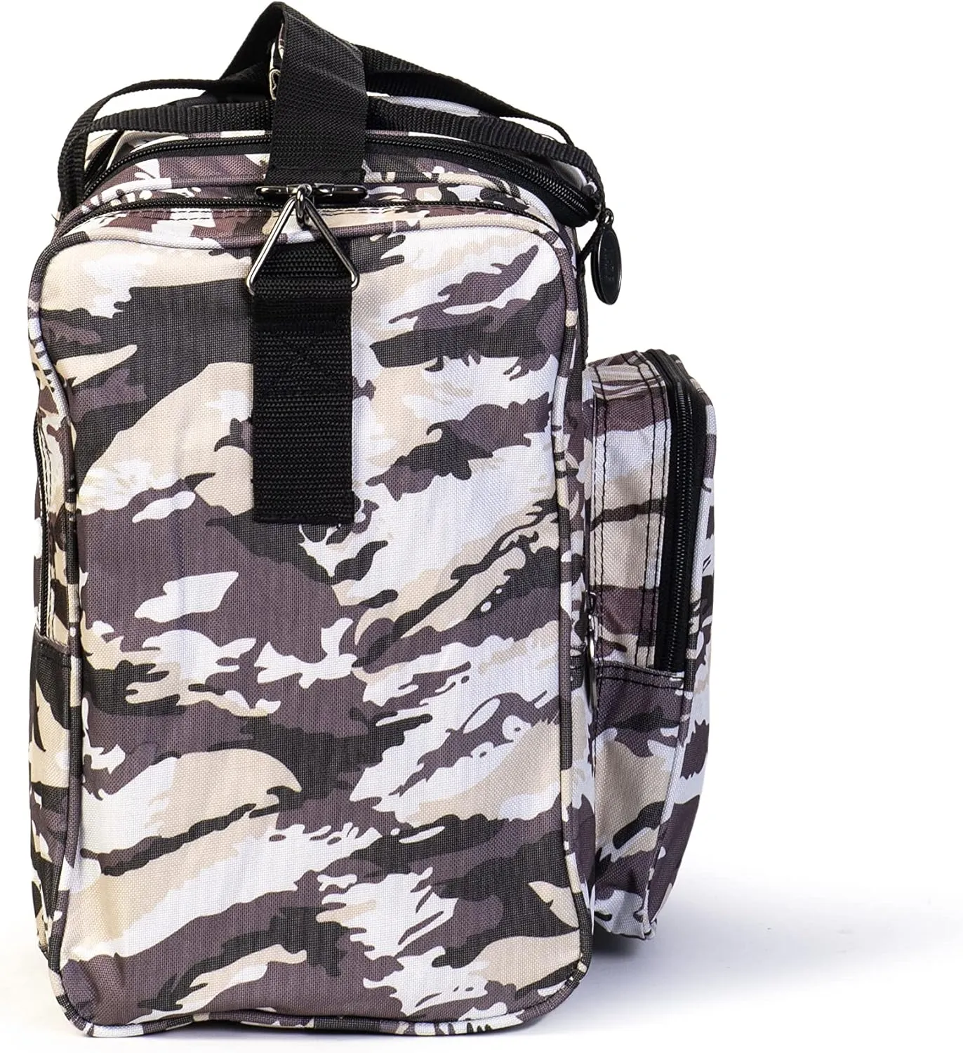 Deluxe Bowling Bag for Single Ball - Tote Bag with Two Side Pockets