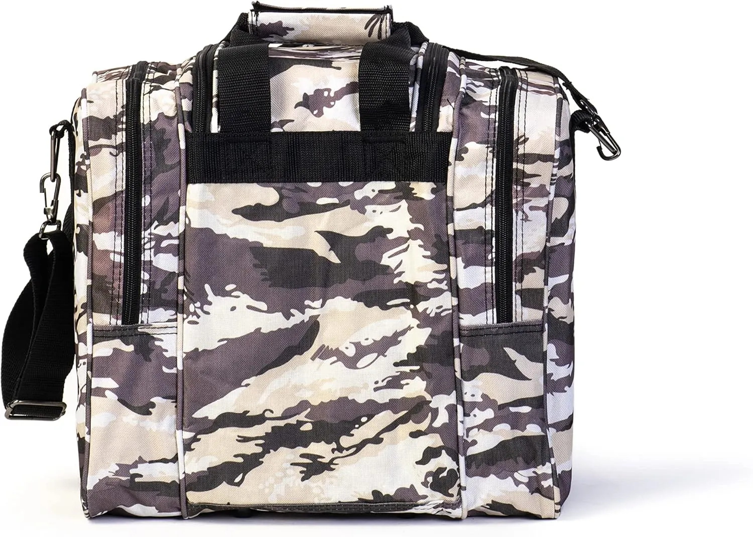 Deluxe Bowling Bag for Single Ball - Tote Bag with Two Side Pockets