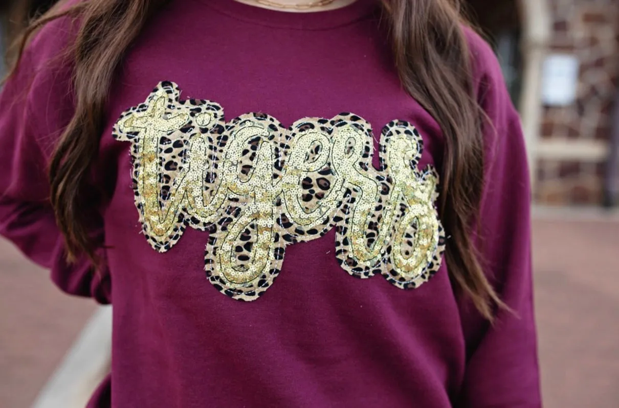 Double Stacked Cursive Team Name Spirit Shirt or Sweatshirt - 2021