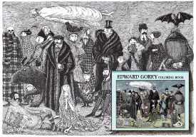 Edward Gorey Coloring Book