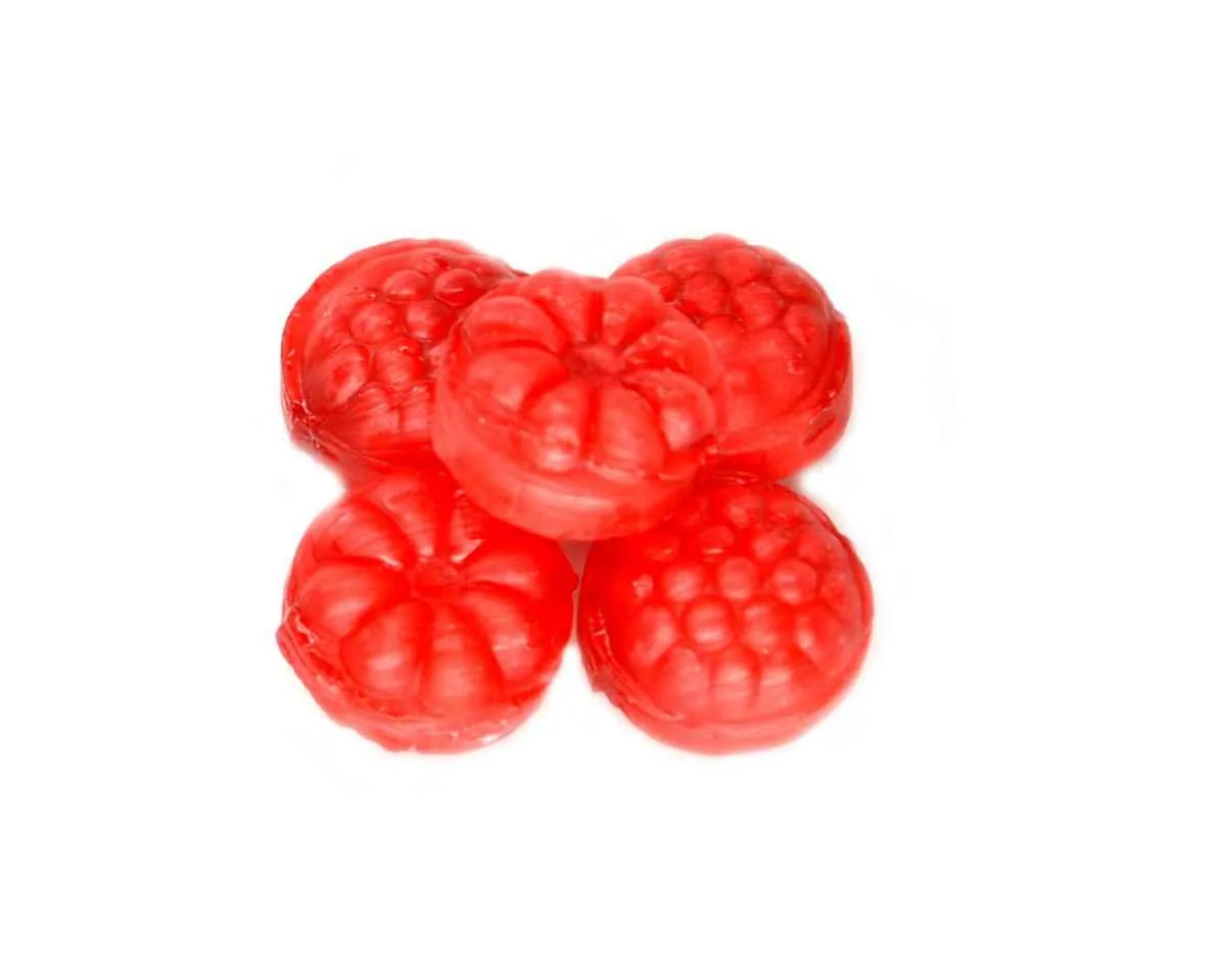 Filled Red Raspberries