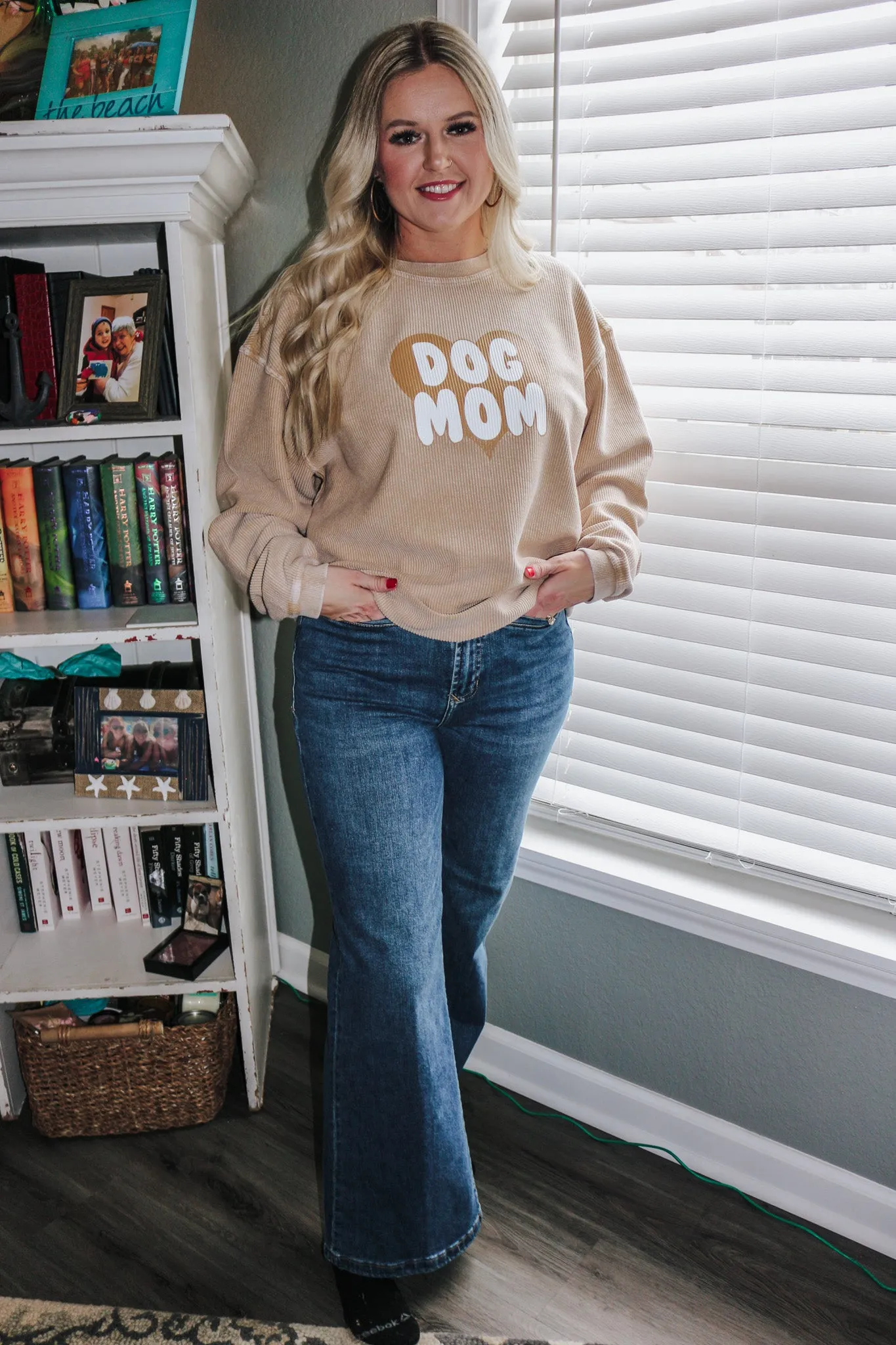 Fiona Super High Rise Wide Leg Jean Tempo