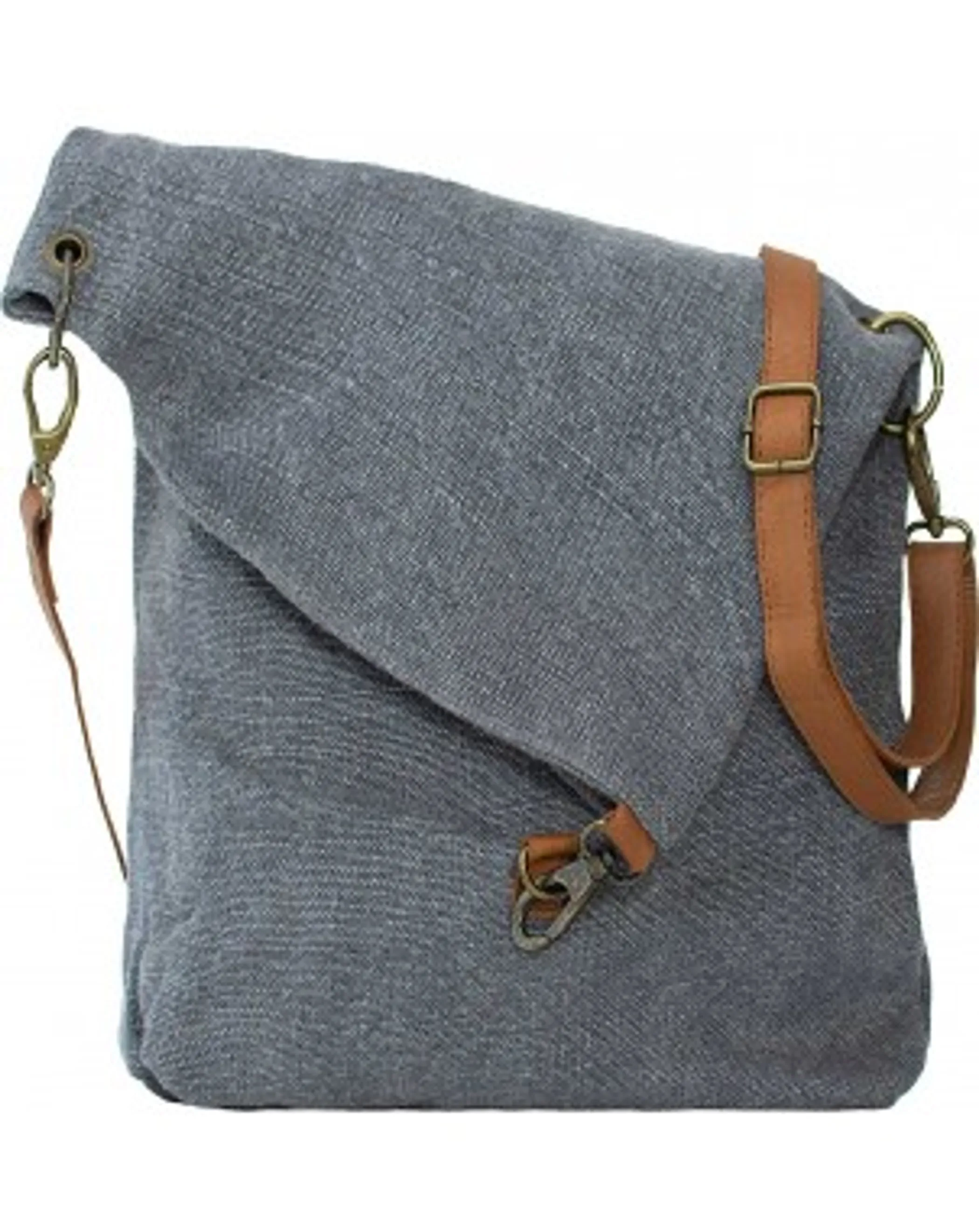 Foldover Jute Crossbody
