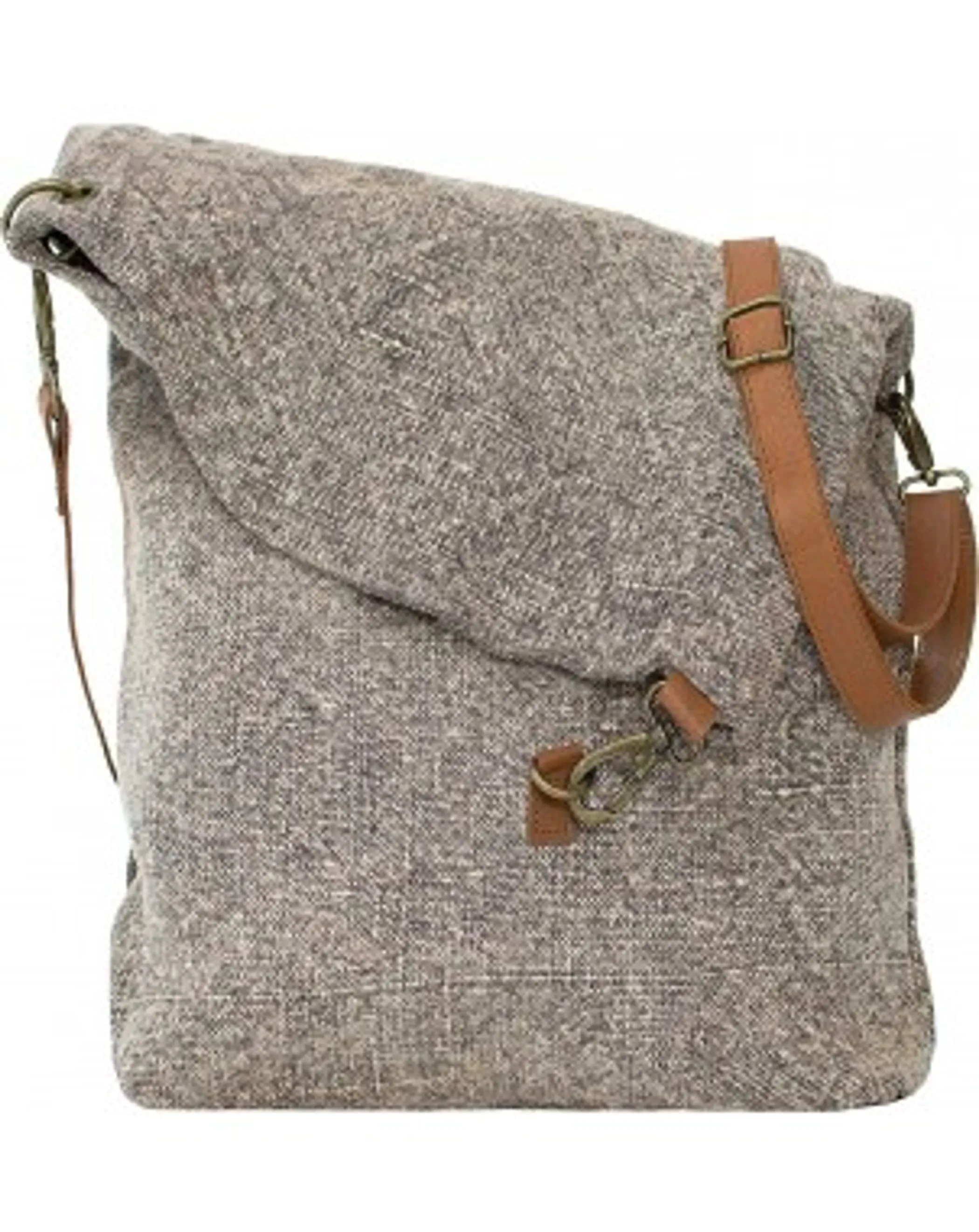 Foldover Jute Crossbody