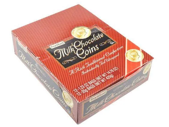 Frankford Milk Chocolate Gold Coin Bags