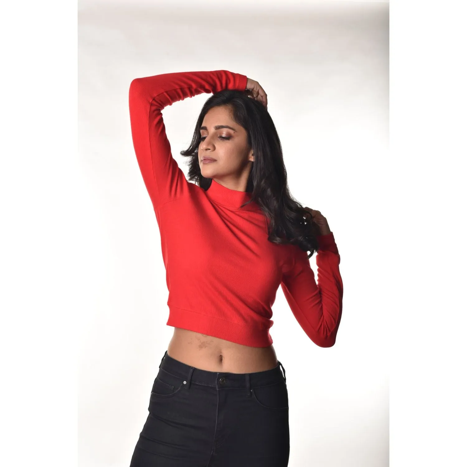 Full Sleeves Blouses - Plus Size