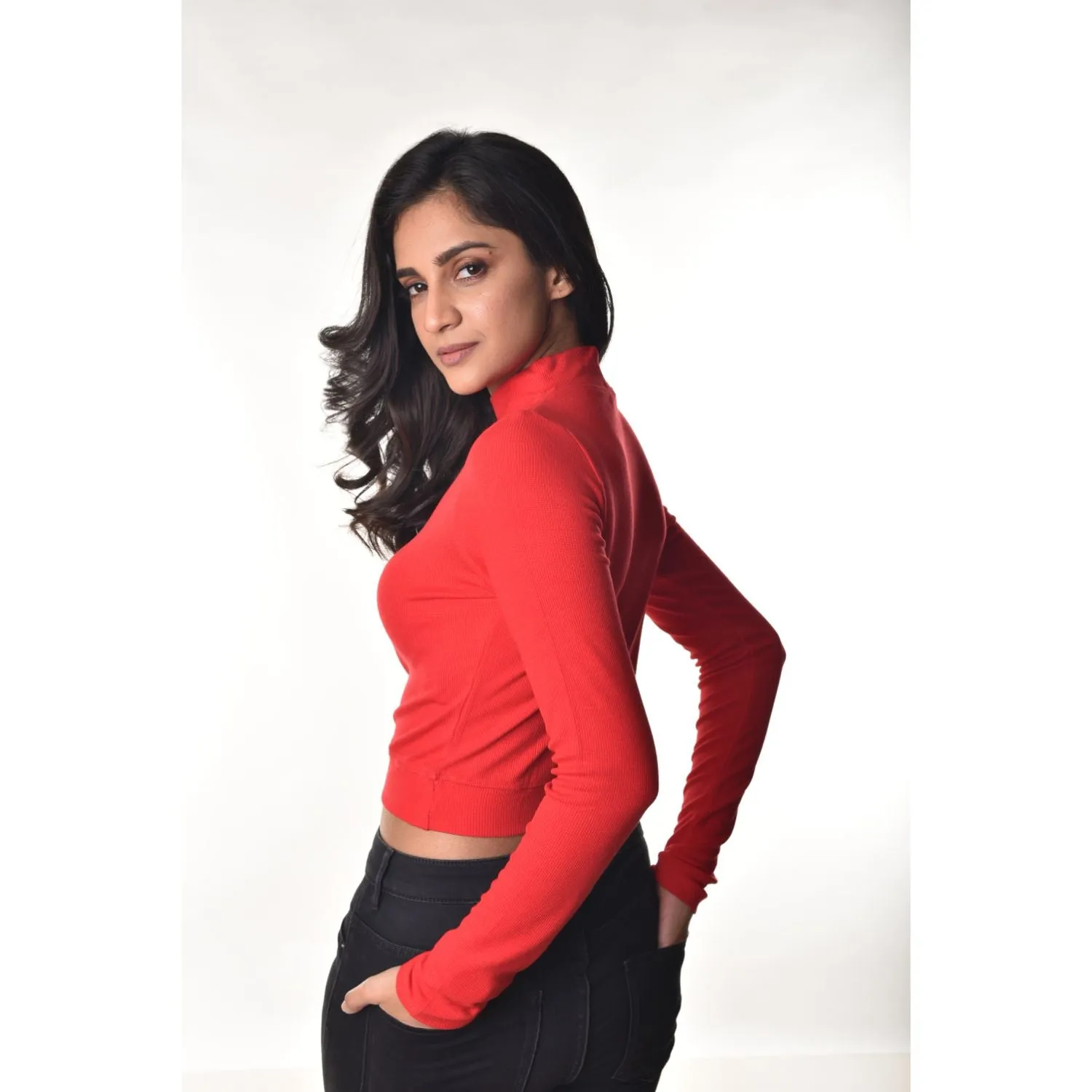 Full Sleeves Blouses - Plus Size