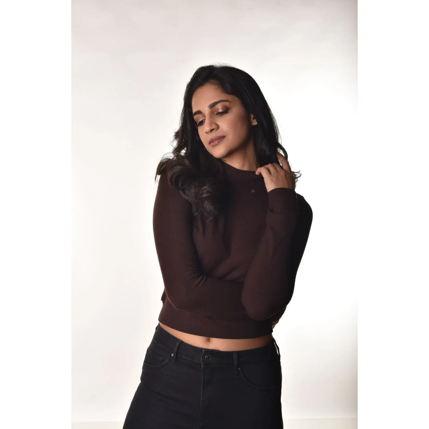 Full Sleeves Blouses - Plus Size