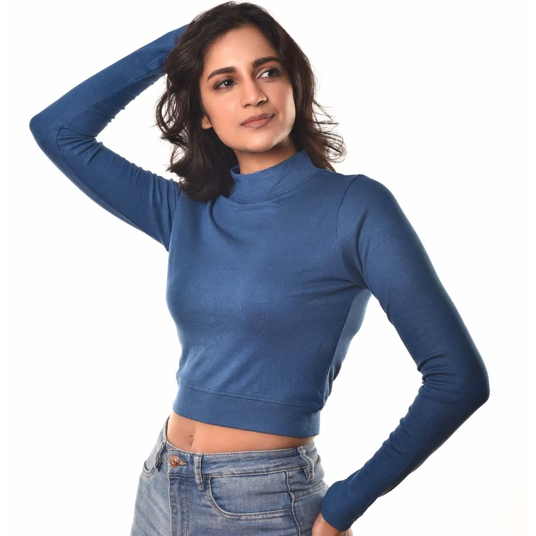 Full Sleeves Blouses - Plus Size