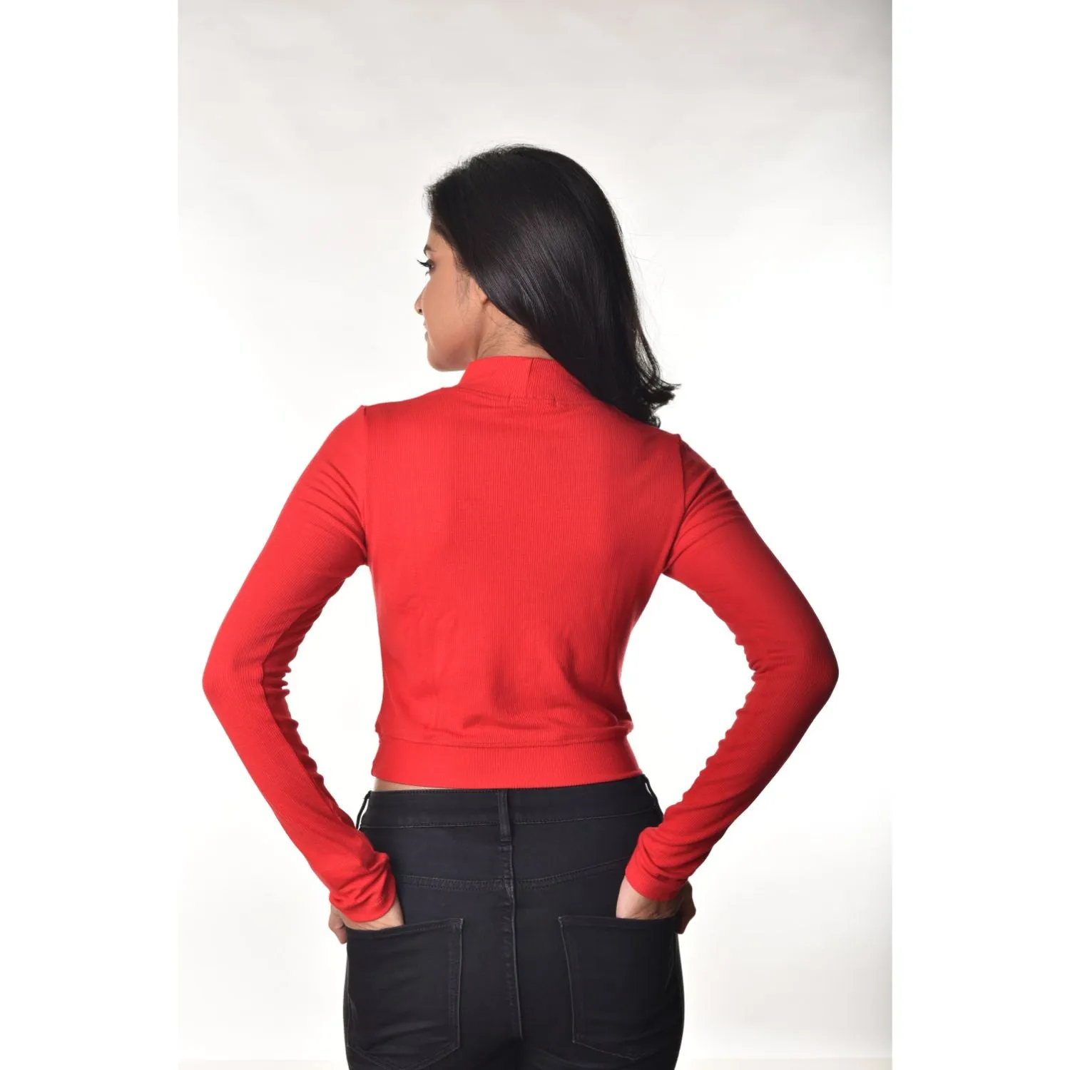 Full Sleeves Blouses - Plus Size