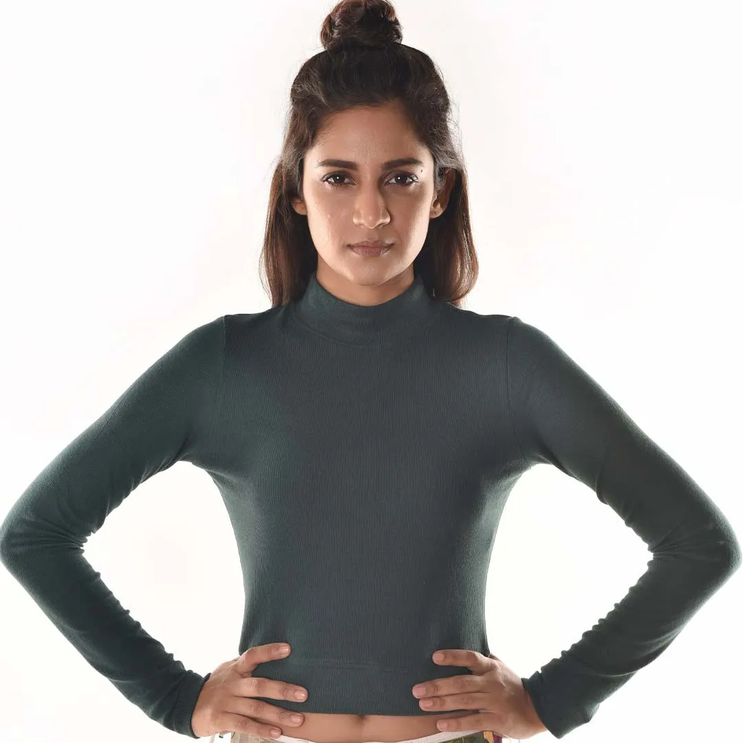 Full Sleeves Blouses - Plus Size
