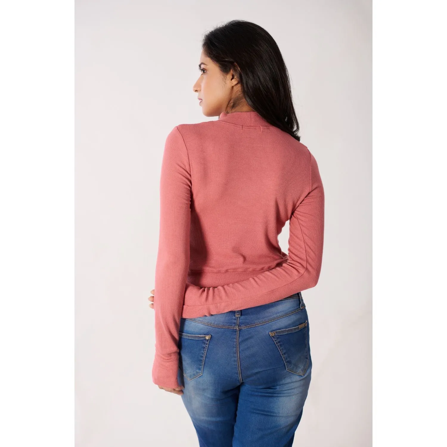Full Sleeves Blouses - Plus Size