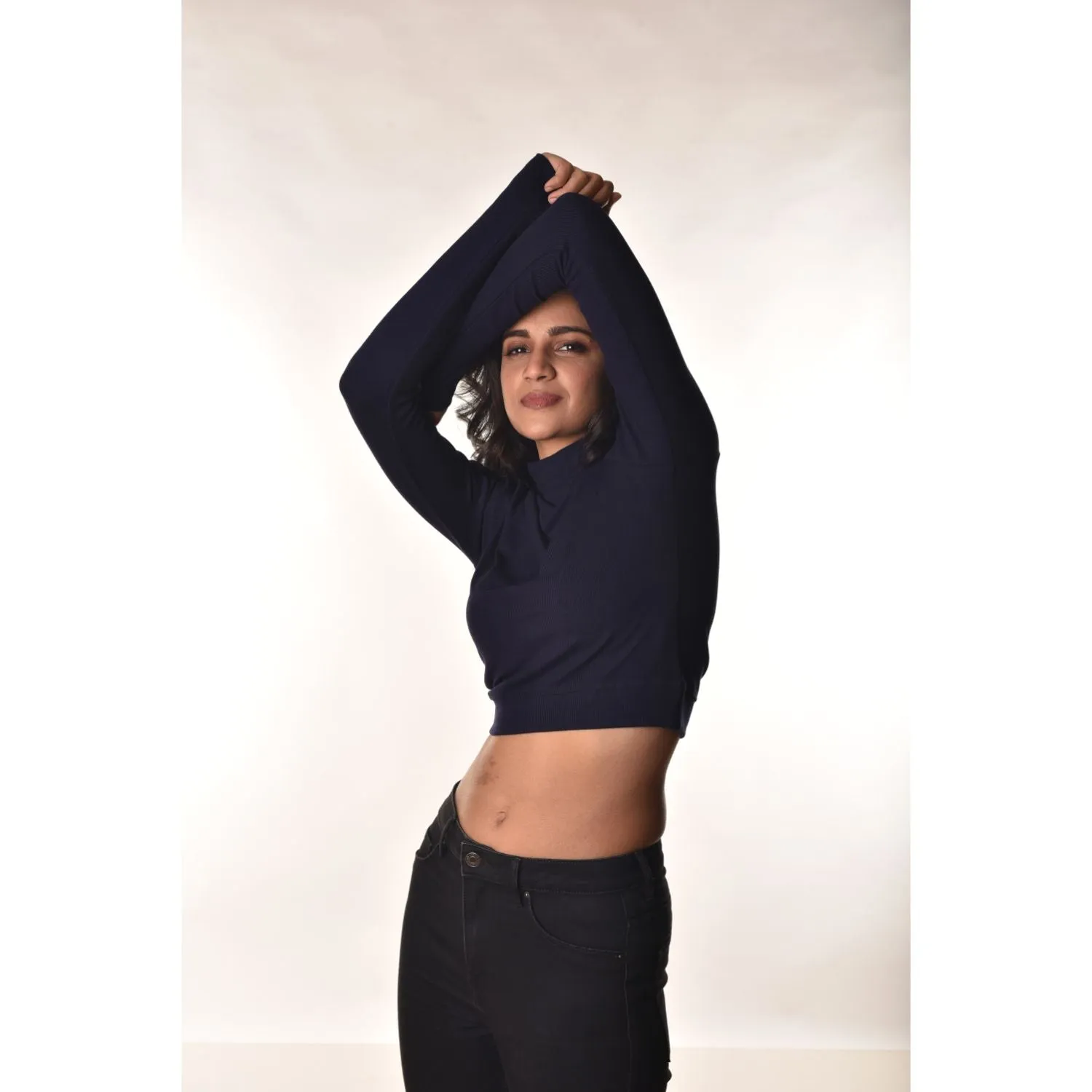 Full Sleeves Blouses - Plus Size