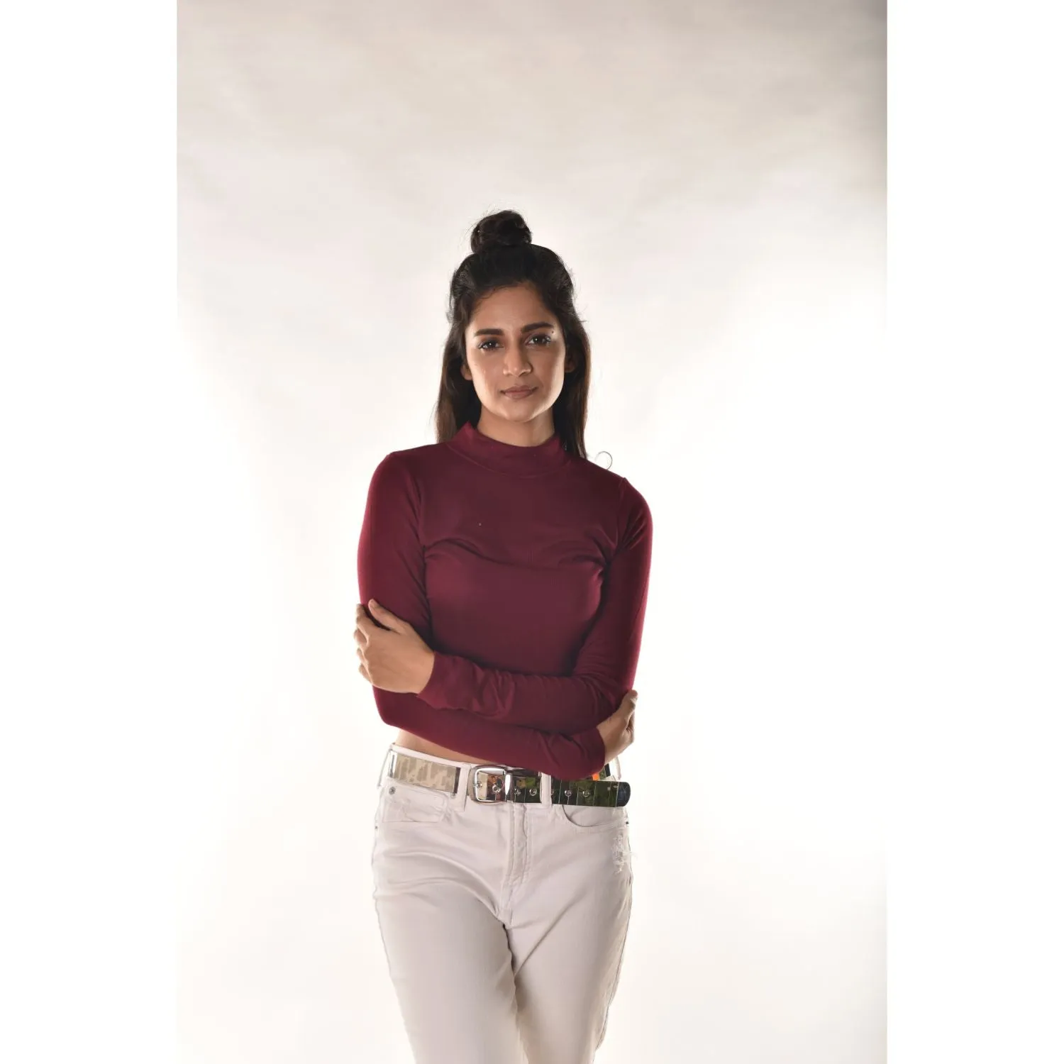 Full Sleeves Blouses - Plus Size