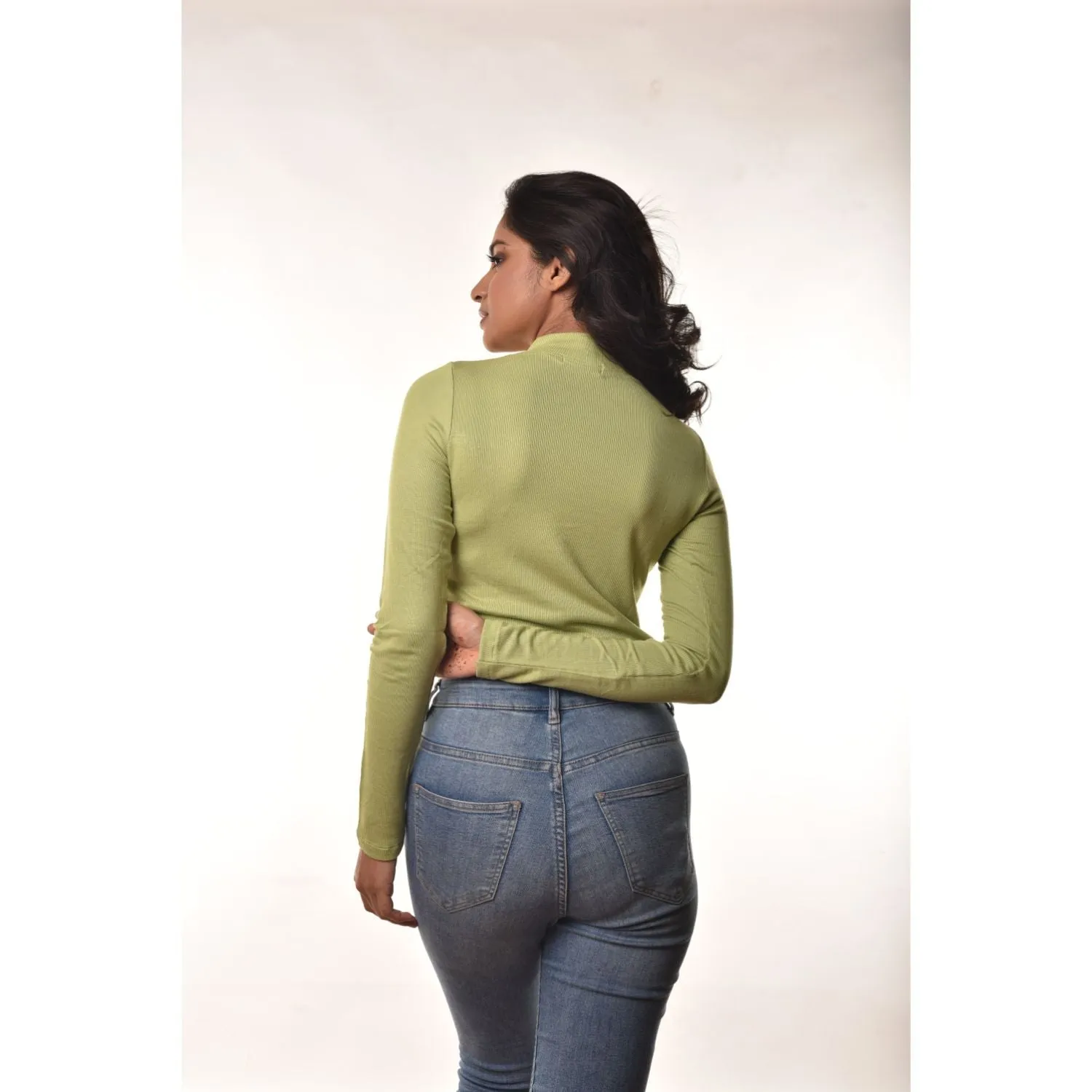 Full Sleeves Blouses - Plus Size