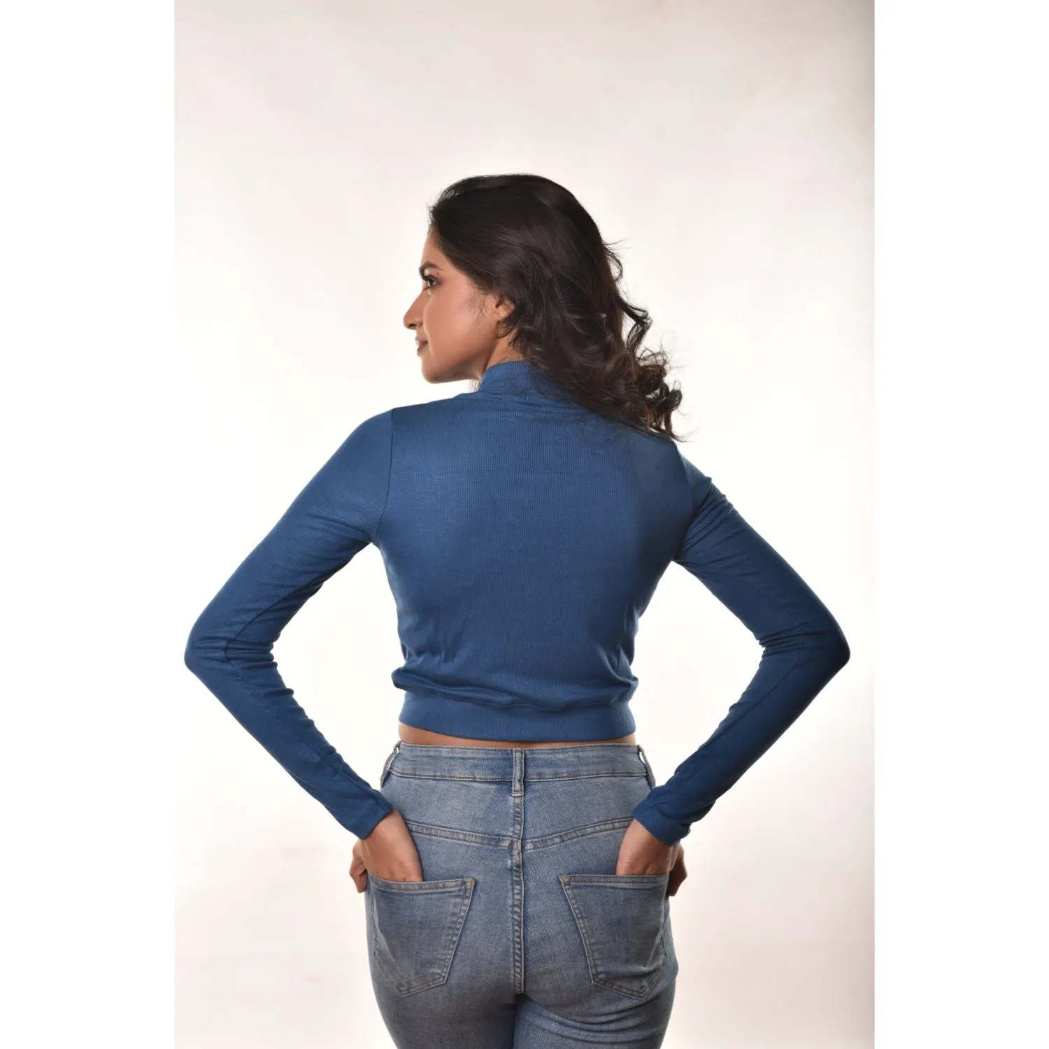 Full Sleeves Blouses - Plus Size