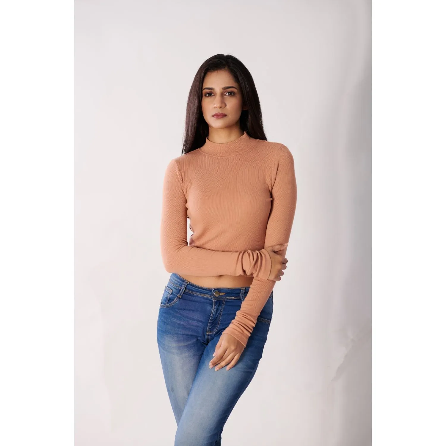 Full Sleeves Blouses - Plus Size