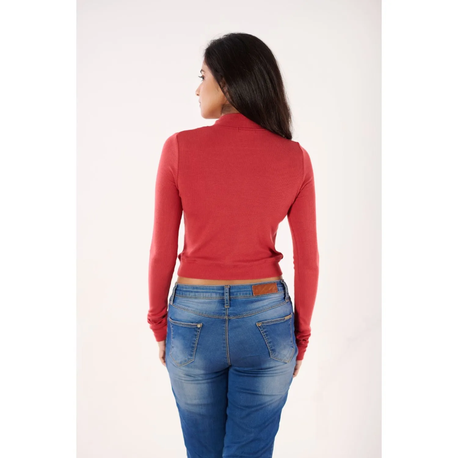 Full Sleeves Blouses - Plus Size