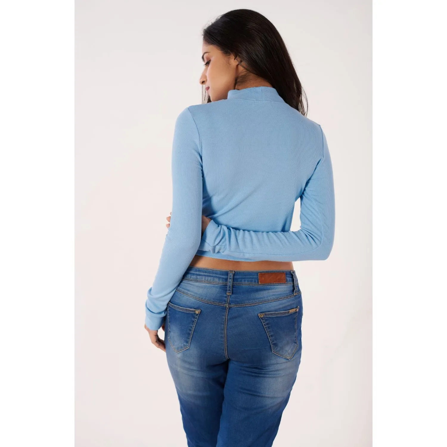 Full Sleeves Blouses - Plus Size