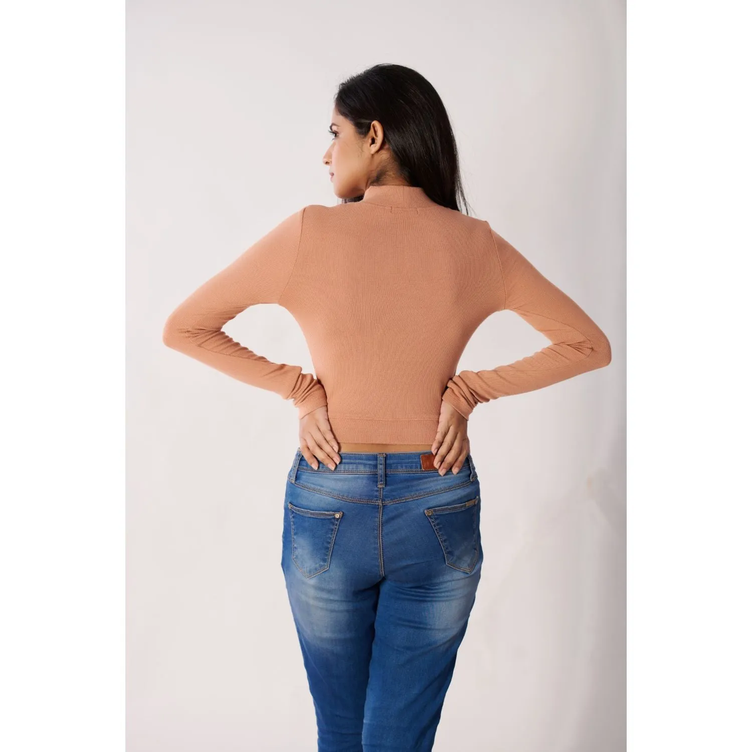 Full Sleeves Blouses - Plus Size