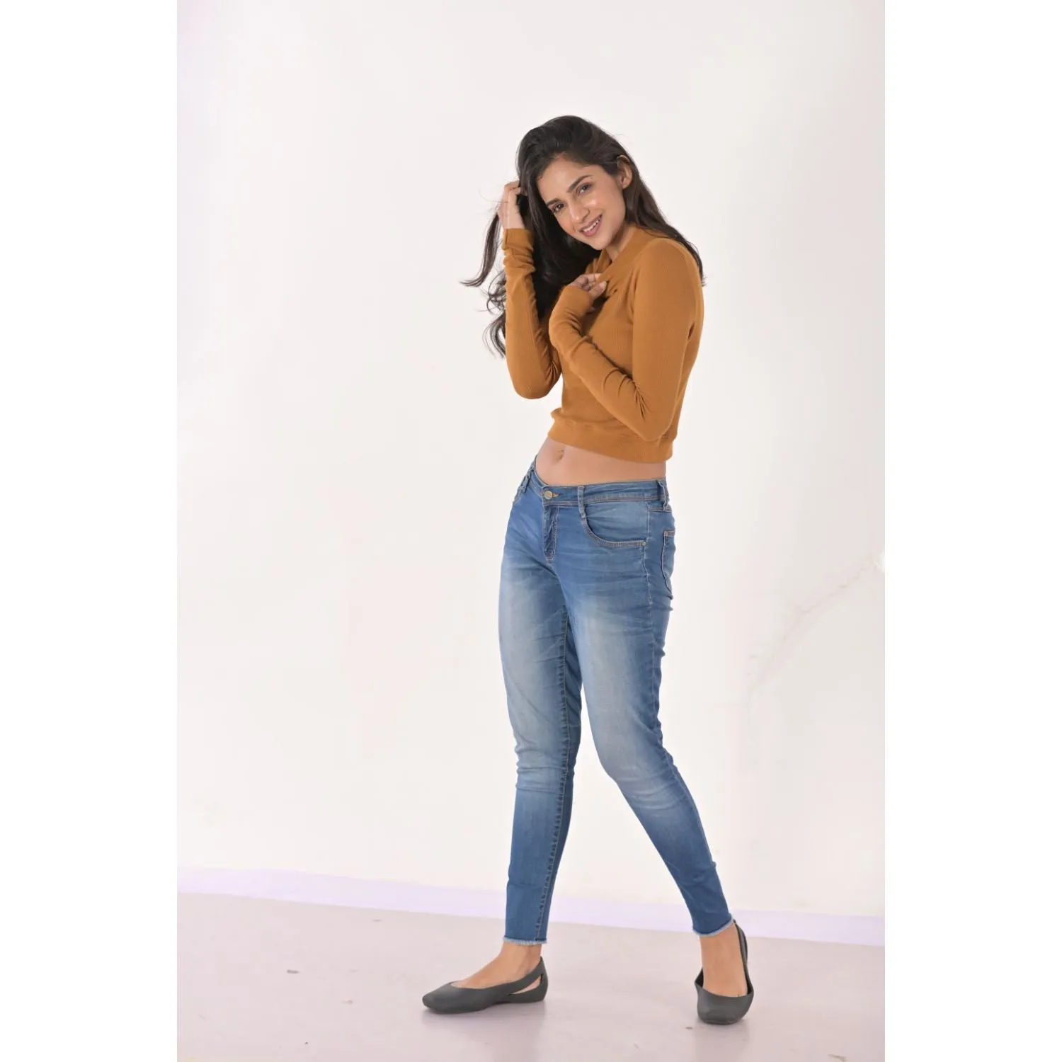 Full Sleeves Blouses - Plus Size