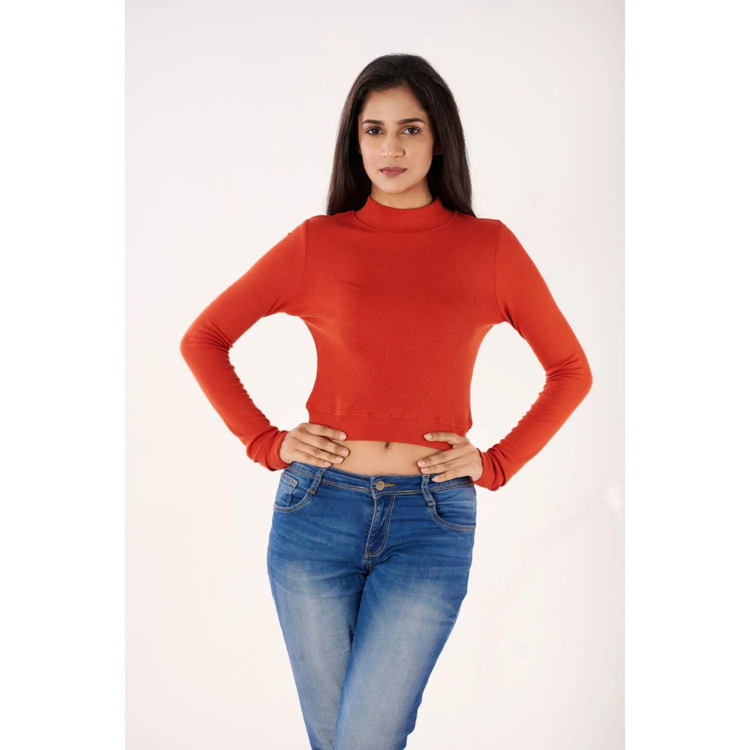 Full Sleeves Blouses - Plus Size