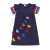 Girl short-sleeved unicorn dress pony cartoon dress printed embroidered cotton round neck dress for girls kids summer dress